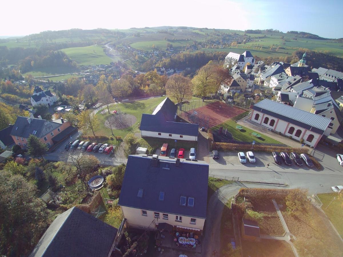 Fewo Poehlbergblick Wolkenstein Extérieur photo